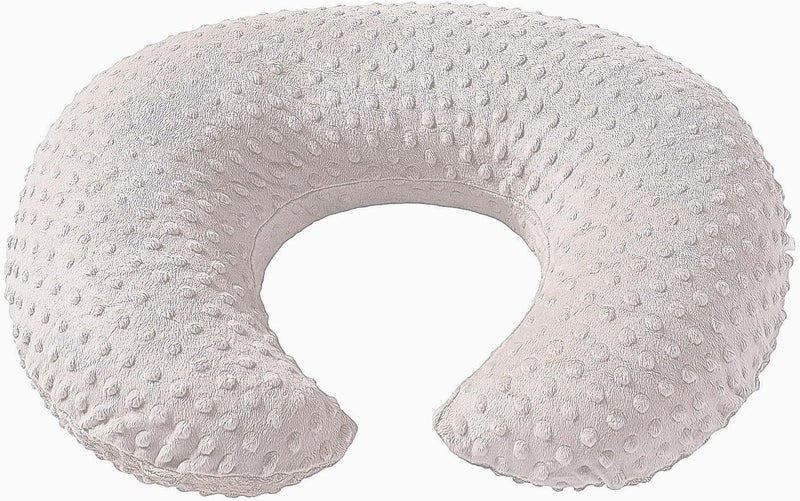 DONOMILO Dots Nursing Pillow Cover, Case Plush Breathable Breastfeeding Pillow Slipcover Fits Nursing Pillow, Super Soft Snug Positioners for Baby Boy Baby Girl (Sand) - Image 2